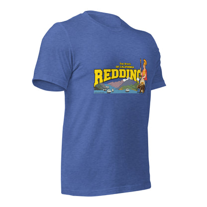 REDDING city California State tee,