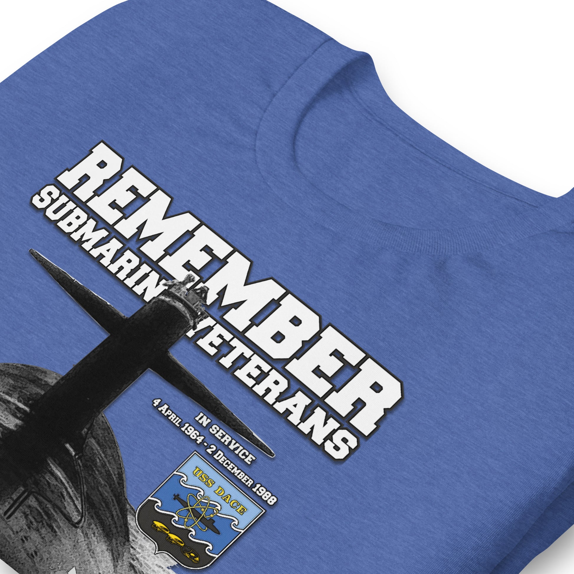 USS DACE SSN-607 t-shirt,Submarine Veterans Unisex t-shirt, Comancha Store,