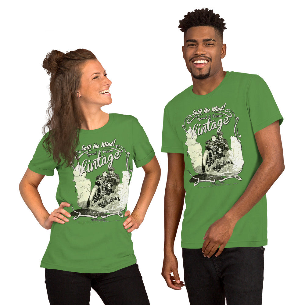 Vintage Motorcycles unisex Tee