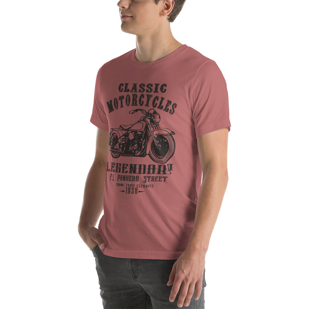 Classic Motorcycles - FL Panehead Street Unisex t-shirt