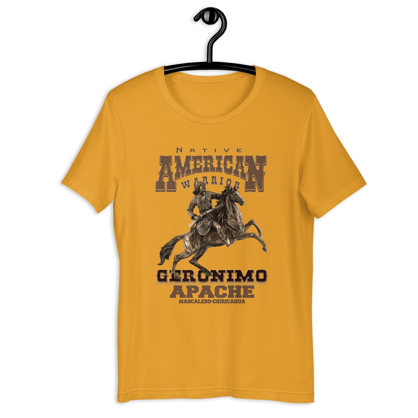 T-shirts with native Indians, T-shirts with Indian tribes, Comancha T-shirts,