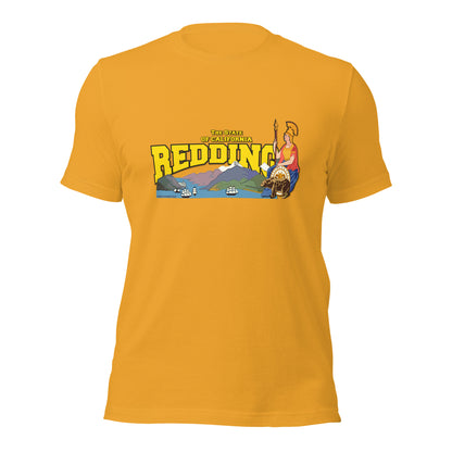 REDDING city California State tee,