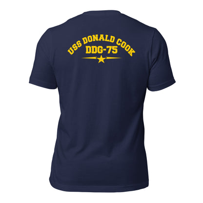 USS Donald Cook DDG-75 t-shirt