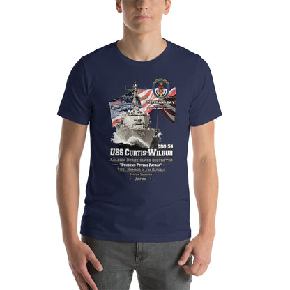 USS CURTIS WILBUR DDG-54 t-shirt,  Destroyer Veterans Unisex t-shirt, Comancha Navy T-Shirts Store,