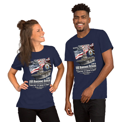 USS BONHOMME RICHARDS t-shirt,USS BONHOMME RICHARDS LHD-6 tee,Unisex t-shirt, Comancha T-shirts,