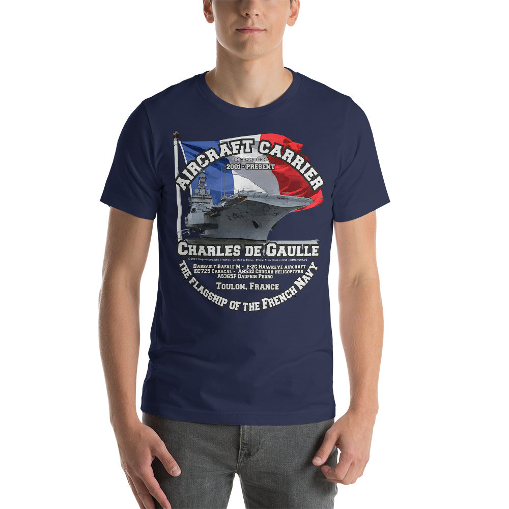 CHARLES DE GAULLE Ship t-shirt, French aircraft carrier T-SHIRT,CHARLES DE GAULLE Aircraft carrier t-shirt, CHARLES DE GAULLE French Navy t-shirt,CHARLES DE GAULLE Ship t-shirt, French aircraft carrier T-SHIRT,CHARLES DE GAULLE Aircraft carrier t-shirt, CHARLES DE GAULLE French Navy t-shirt,comancha tees,