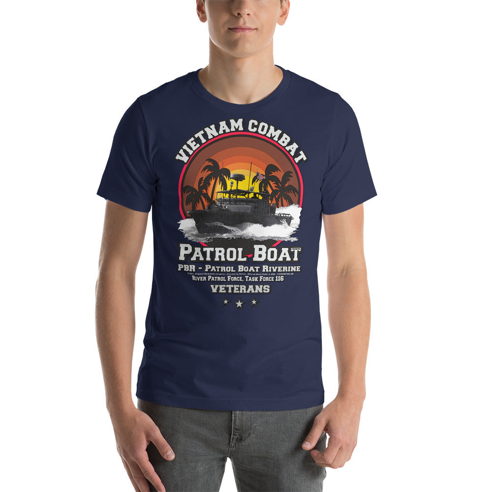 PATROL BOAT tee, Patrol boat Vietnam Combat T-shirt, PIBBER BOAT VETERANS T-shirt,Vietnam veterans tee,Vietnam combat t-shirt,