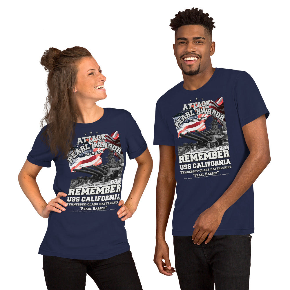 USS CALIFORNIA veterans t-shirt,USS CALIFORNIA BB-44 t-shirt, Peral harbor t-shirt, US navy t-shirt,USS CALIFORNIA BB-44 Battleship US Navy Veterans T-shirt, Comancha T-Shirt Shop,