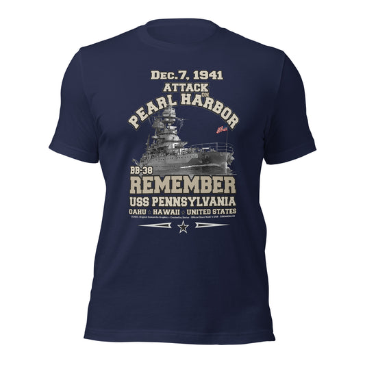 USS PENNSYLVANIA t-shirt, US Navy Battleship Veterans T-shirt, USS PENNSYLVANIA BB-38 T-shirt, US Navy T-shirt,US Navy Veterans T-shirt,comancha graphics tee,comancha,