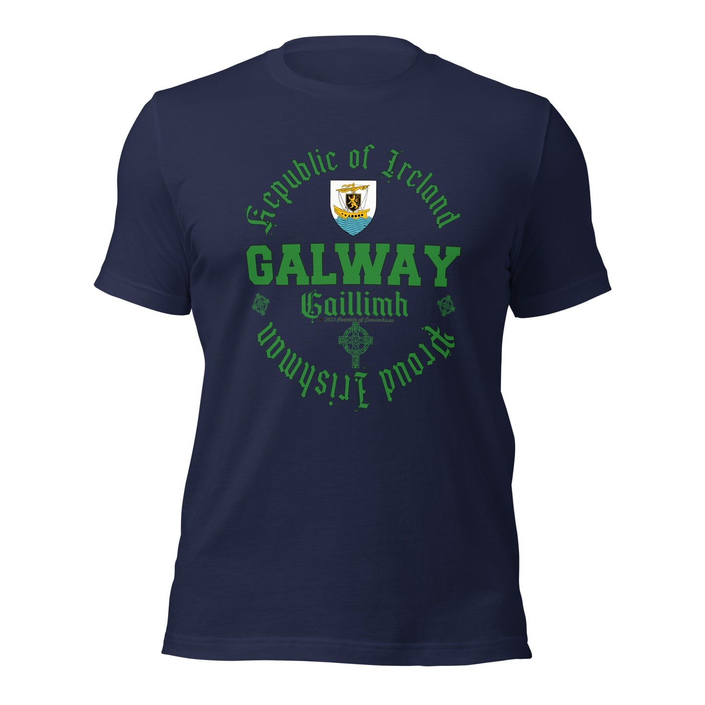 GALWAY t-shirt, GALWAY Ireland Tee,GALWAY city tee, GALWAY TGALWAY - Republic of Ireland t-shirt, Comancha Graphics,