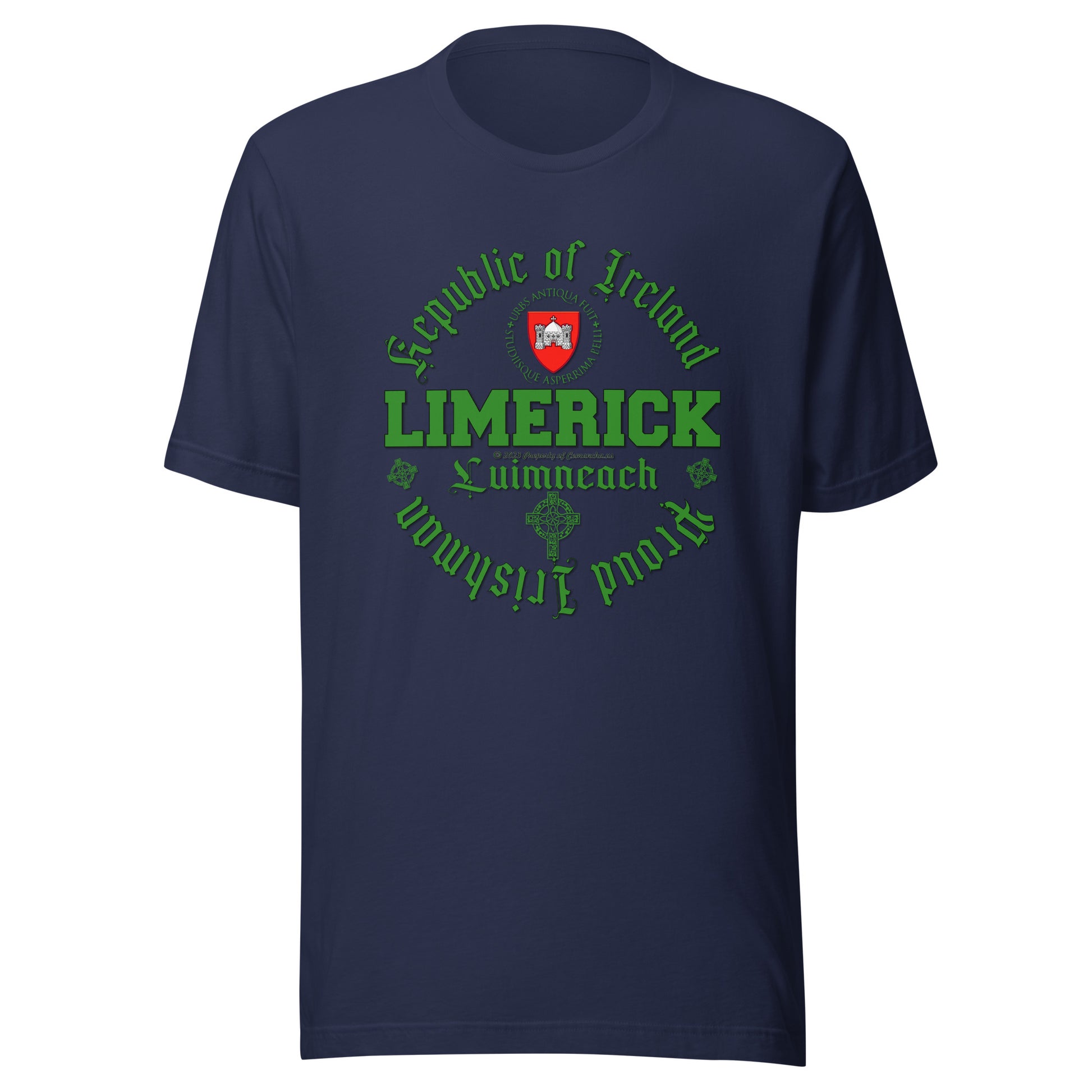 LIMERICK Republic of Ireland t-shirt, Comancha Graphics,