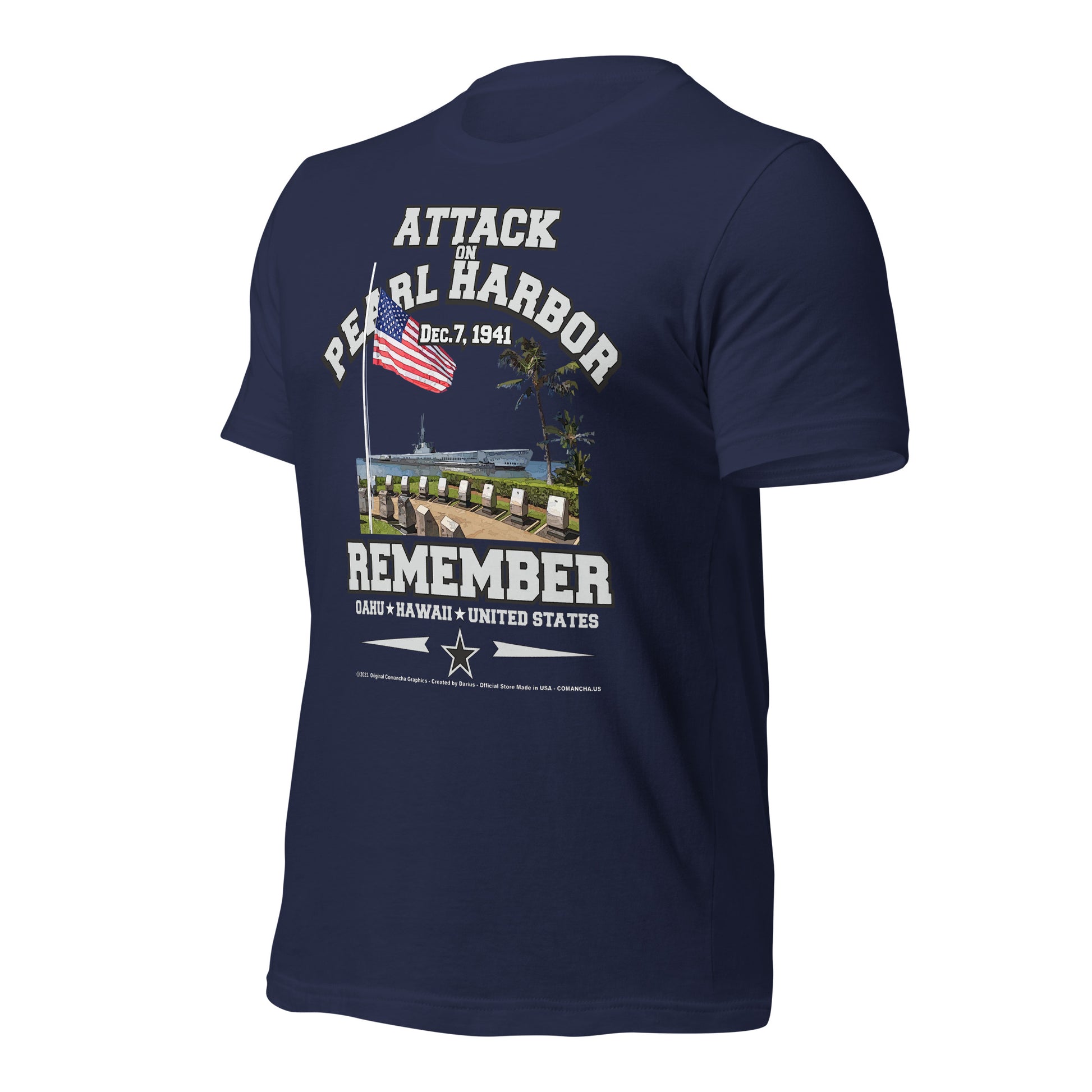 REMEMBER PEARL HARBOR - 1941 tee, ATTACK ON PEARL HARBOR - 1941 tee, Pearl harbor tee, Remember Pearl Harbor tee,