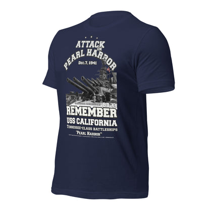 USS CALIFORNIA veterans t-shirt,USS CALIFORNIA BB-44 t-shirt, Peral harbor t-shirt, US navy t-shirt,USS CALIFORNIA BB-44 Battleship US Navy Veterans T-shirt, Comancha T-Shirt Shop,