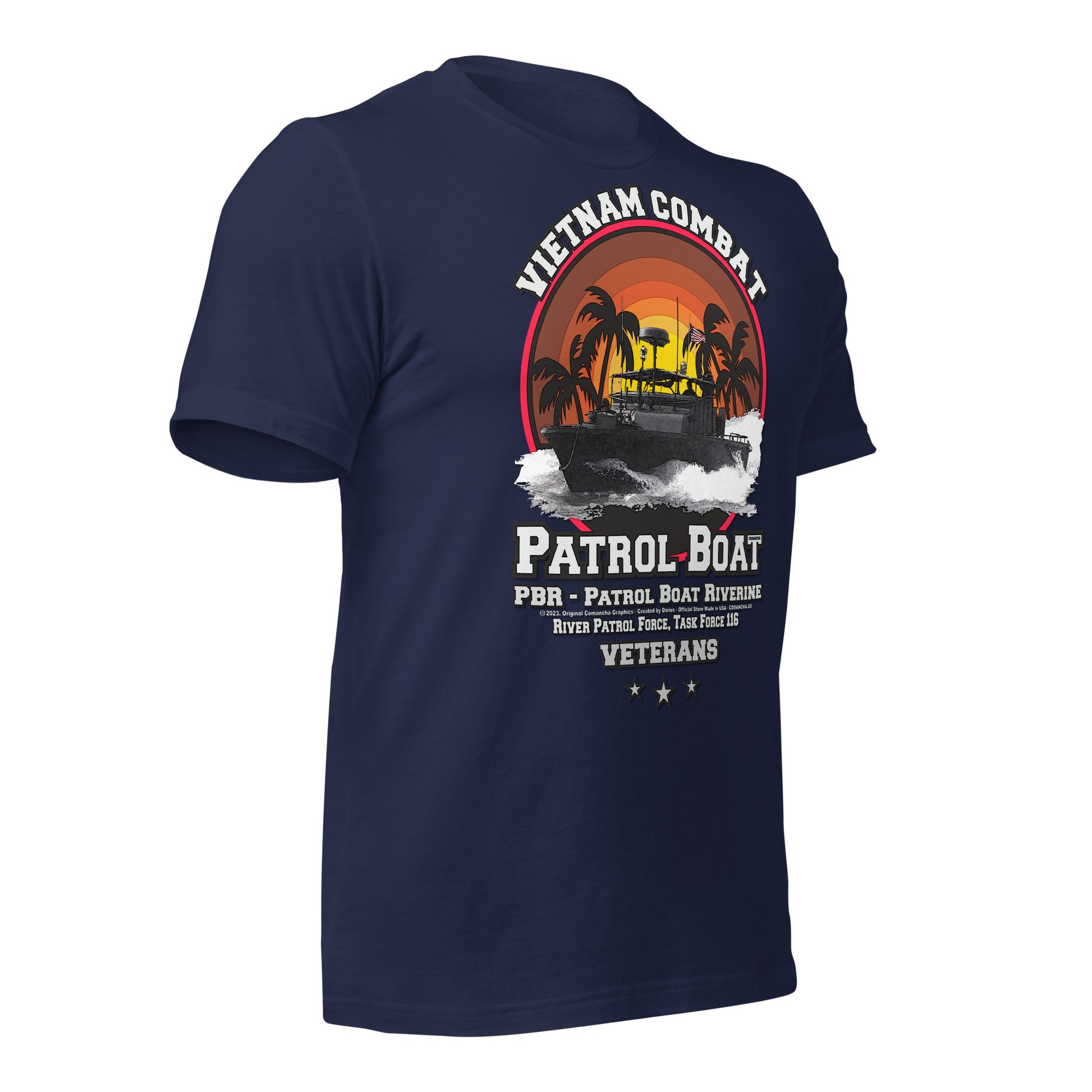 PATROL BOAT tee, Patrol boat Vietnam Combat T-shirt, PIBBER BOAT VETERANS T-shirt,Vietnam veterans tee,Vietnam combat t-shirt,