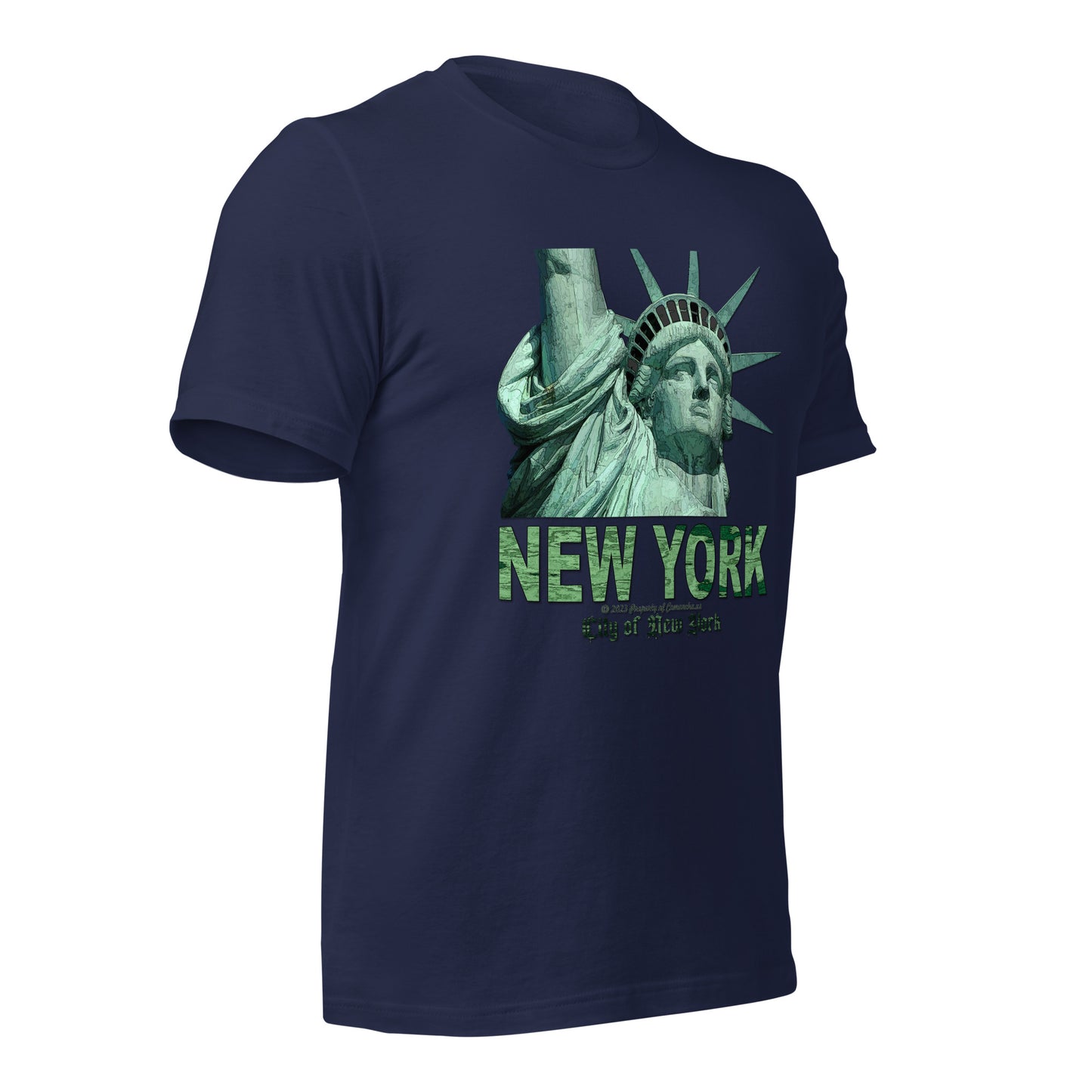 nyc gift tee,liberty gift tee,liberty nyc tee,nyc liberty tee,New York City Liberty T-shirt, Comancha Graphics,New York City Liberty T-shirt, Comancha Graphics tee,