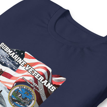 USS CHARLOTTE tee,USS CHARLOTTE SSN-766 tee, US Submarine Veterans T-shirts, Comancha T-shirts,