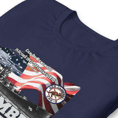 USS CANABERRA t-shirt,USS CANABERRA CA-64 t-shirt, Heavy Cruiser Veterans Tee, Navy Veterans Tees,