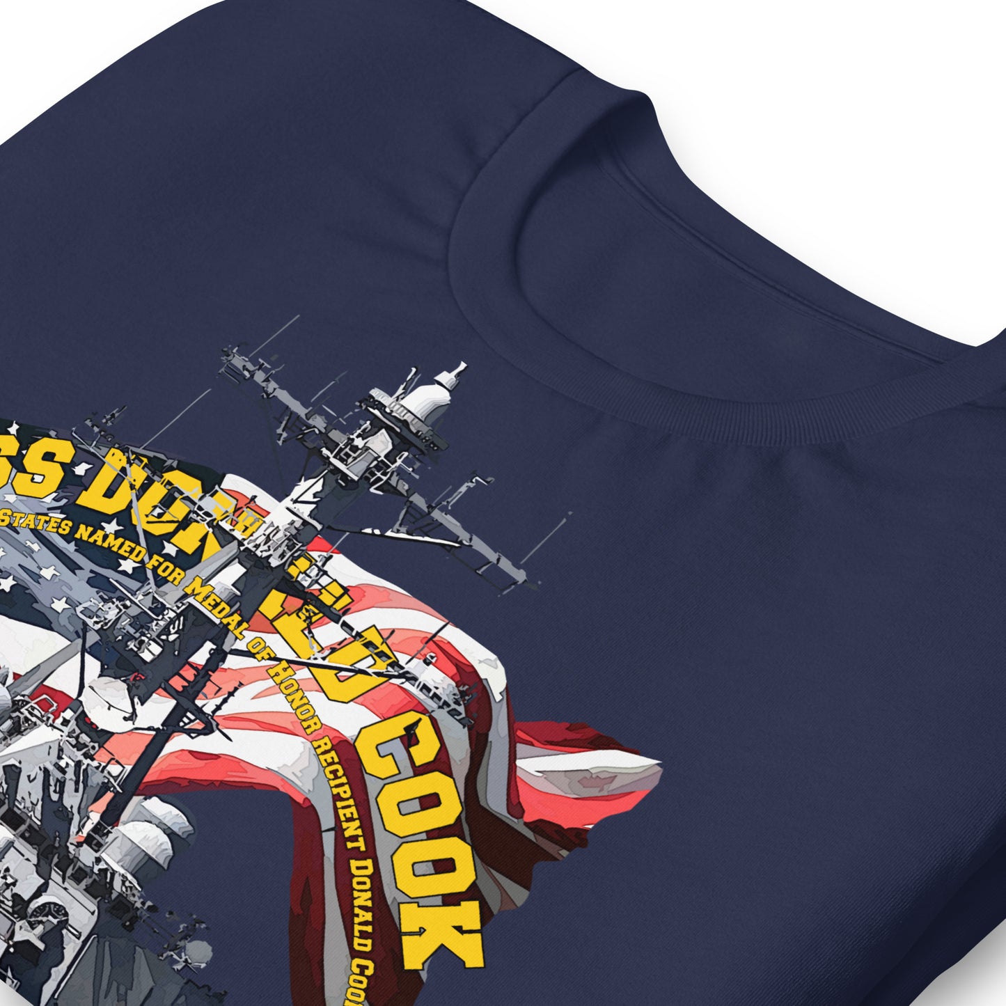 USS Donald Cook DDG-75 t-shirt