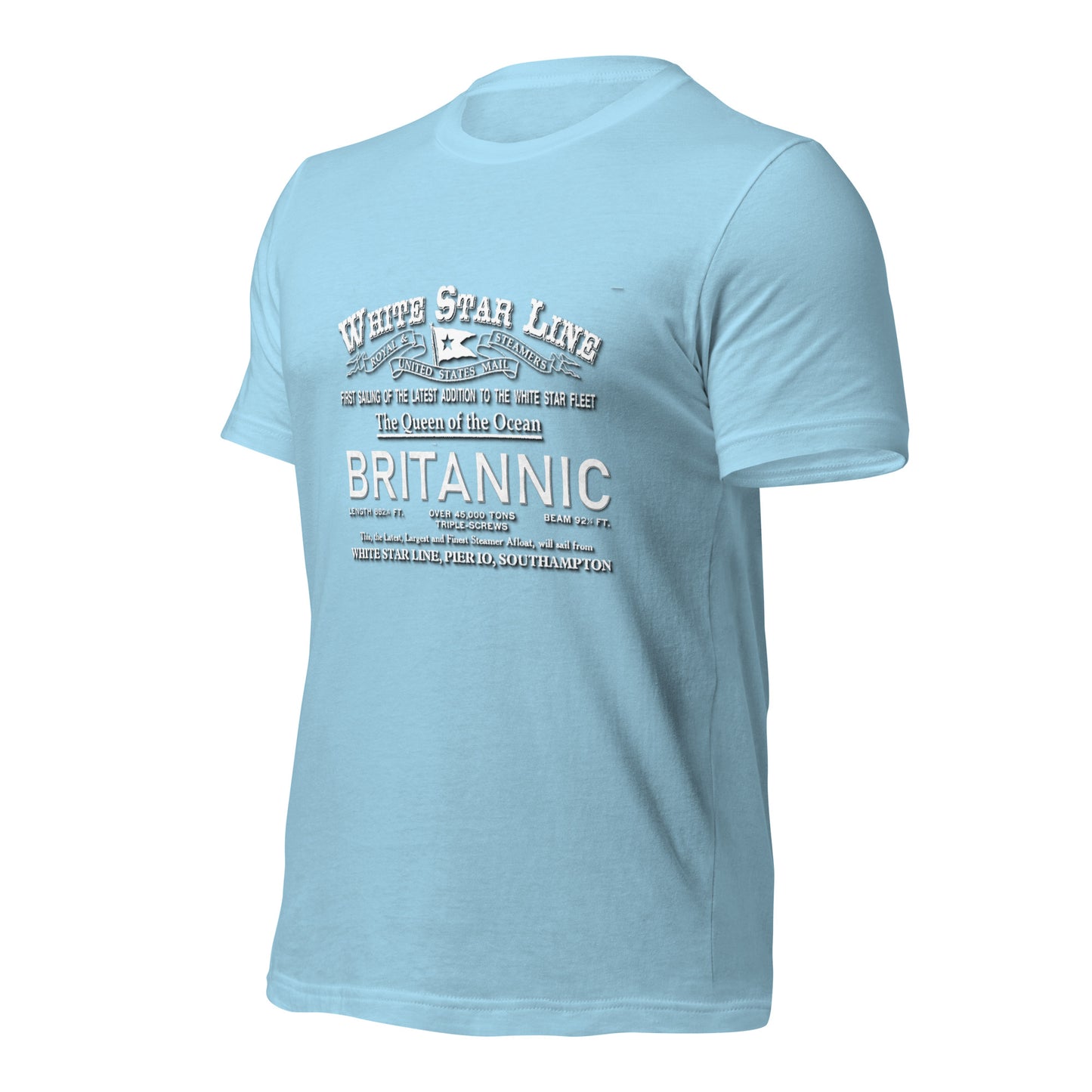 BRITANNIC transatlantic t-shirt - White Star Line t-shirt