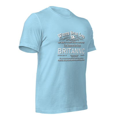 BRITANNIC transatlantic t-shirt - White Star Line t-shirt