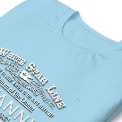 BRITANNIC - White Star Line Unisex t-shirt,Britannic T-shirt,Comancha t-shirts,