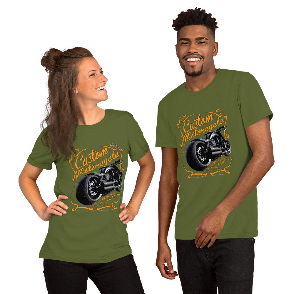 Classic Custom Motorcycles unisex Tee