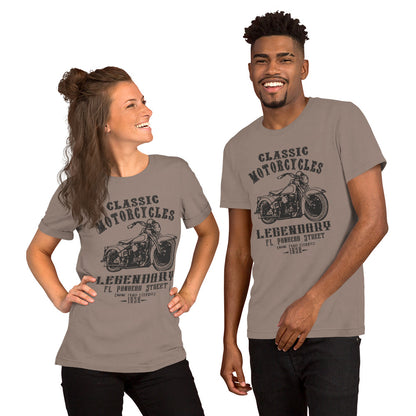 Classic Motorcycles - FL Panehead Street Unisex t-shirt