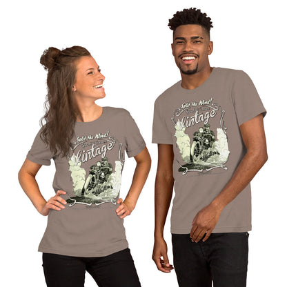 Vintage Motorcycles unisex Tee