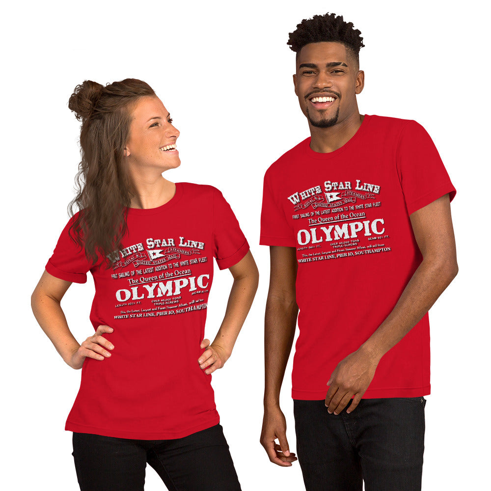 Olympic transatlantic t-shirt, WHITE STAR LINE - Olympic Classic t-shirt