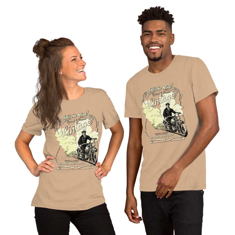 Vintage Motorcycles unisex Tee