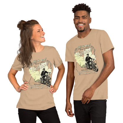 Vintage Motorcycles unisex Tee