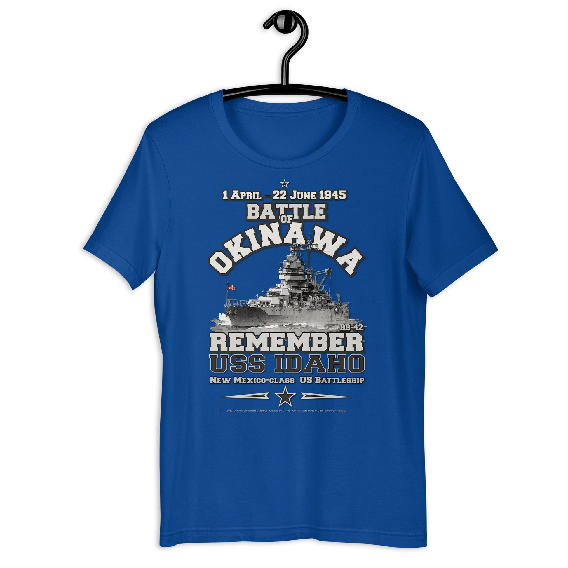 USS IDAHO BB-42 T-shirt, US NAVY Ships T-shirts, US NAVY Veterans T-shirt,Battleship Veterans Comancha t-shirt, Remember Pearl Harbor T-shirts, USS IDAHO BB-42 Battleship Veterans Comancha Unisex t-shirt, Pearl Harbor T-shirts, Comancha Store T-shirts,