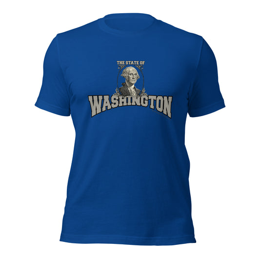 Washington State Tee,State Washington t-shirt, Comancha Graphics tee,The State Of Washington t-shirt, Comancha Graphics,