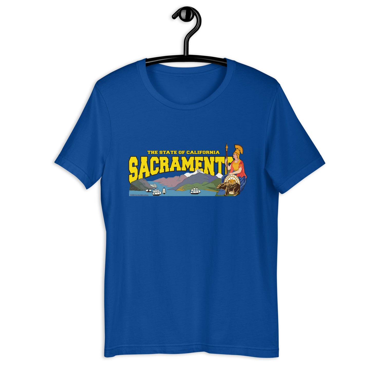 SACRAMENTO tee, SACRAMENTO ca tee,SACRAMENTO gift tee,SACRAMENTO city gift tee, California State tee, Comancha Graphics tee,