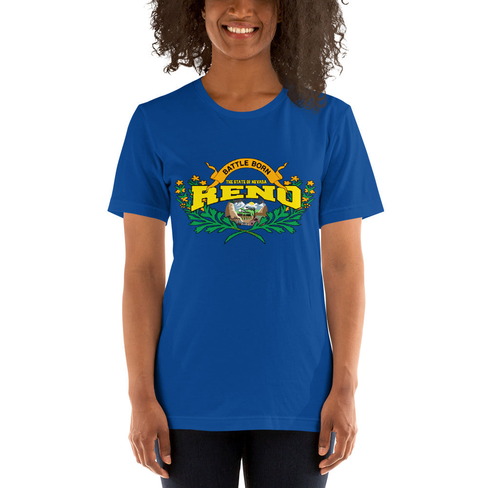 RENO tee, RENO gift, RENO love tee, RENO t-shirt,RENO city Nevada State tee,