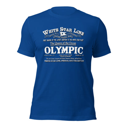 WHITE STAR LINE - Olympic transatlantic t-shirt