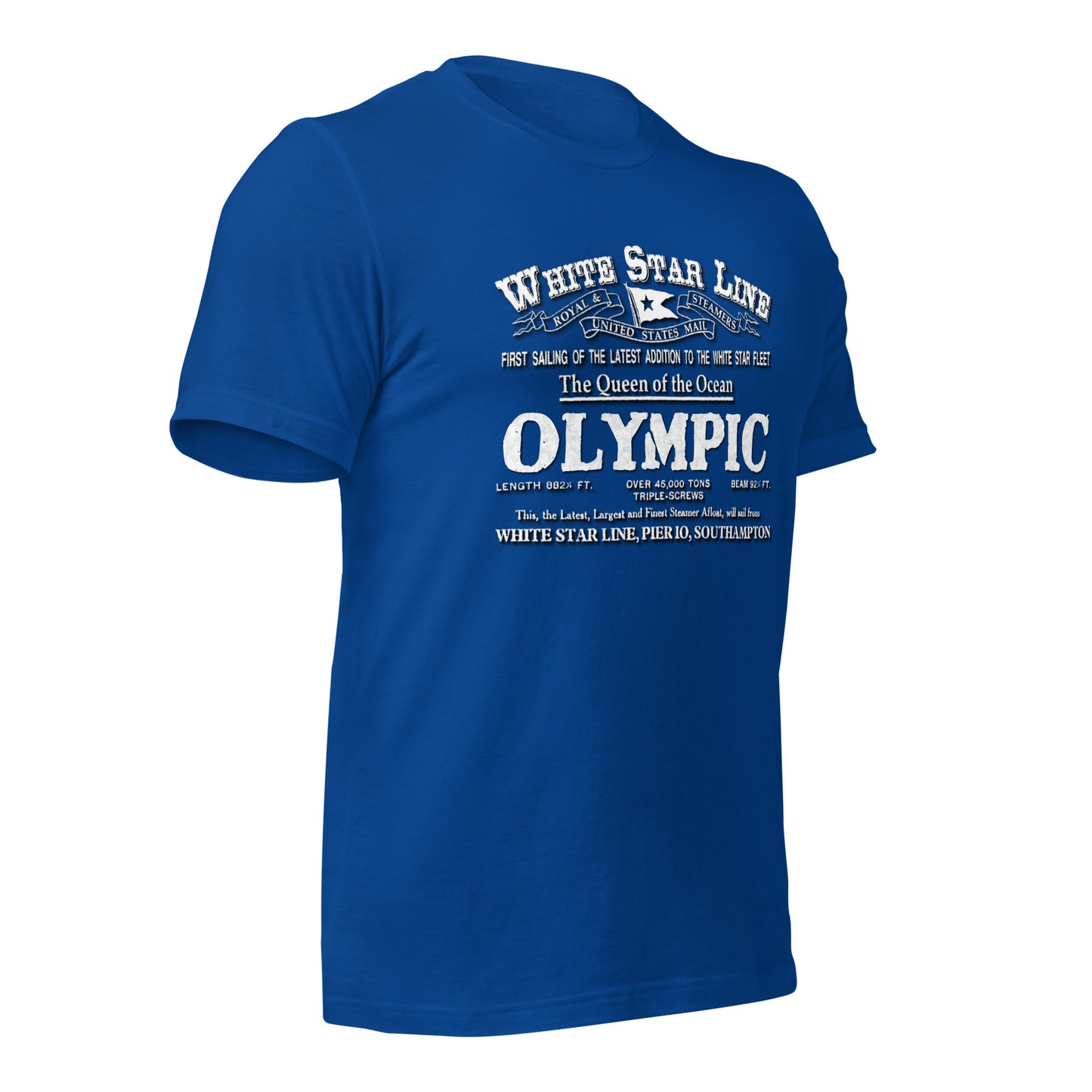 WHITE STAR LINE - Olympic transatlantic t-shirt