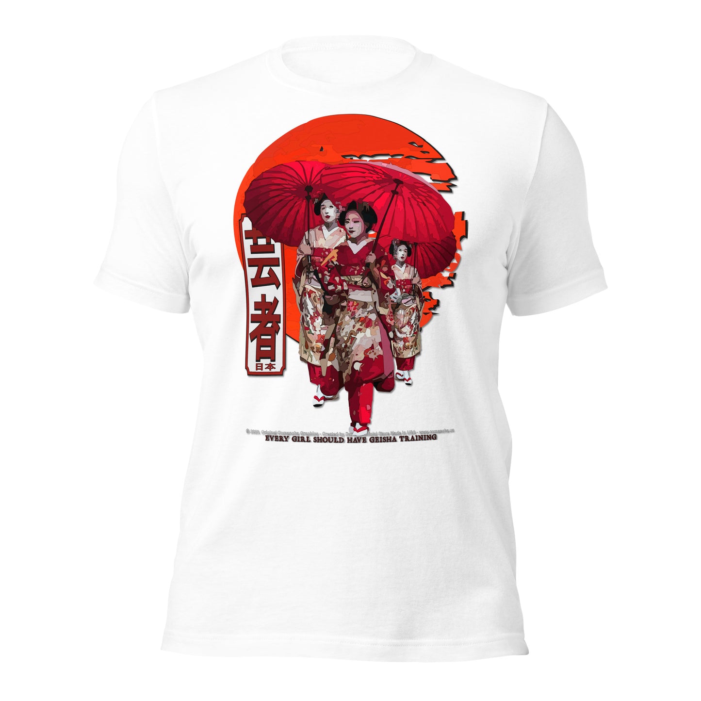 Japanese Geisha t-shirt