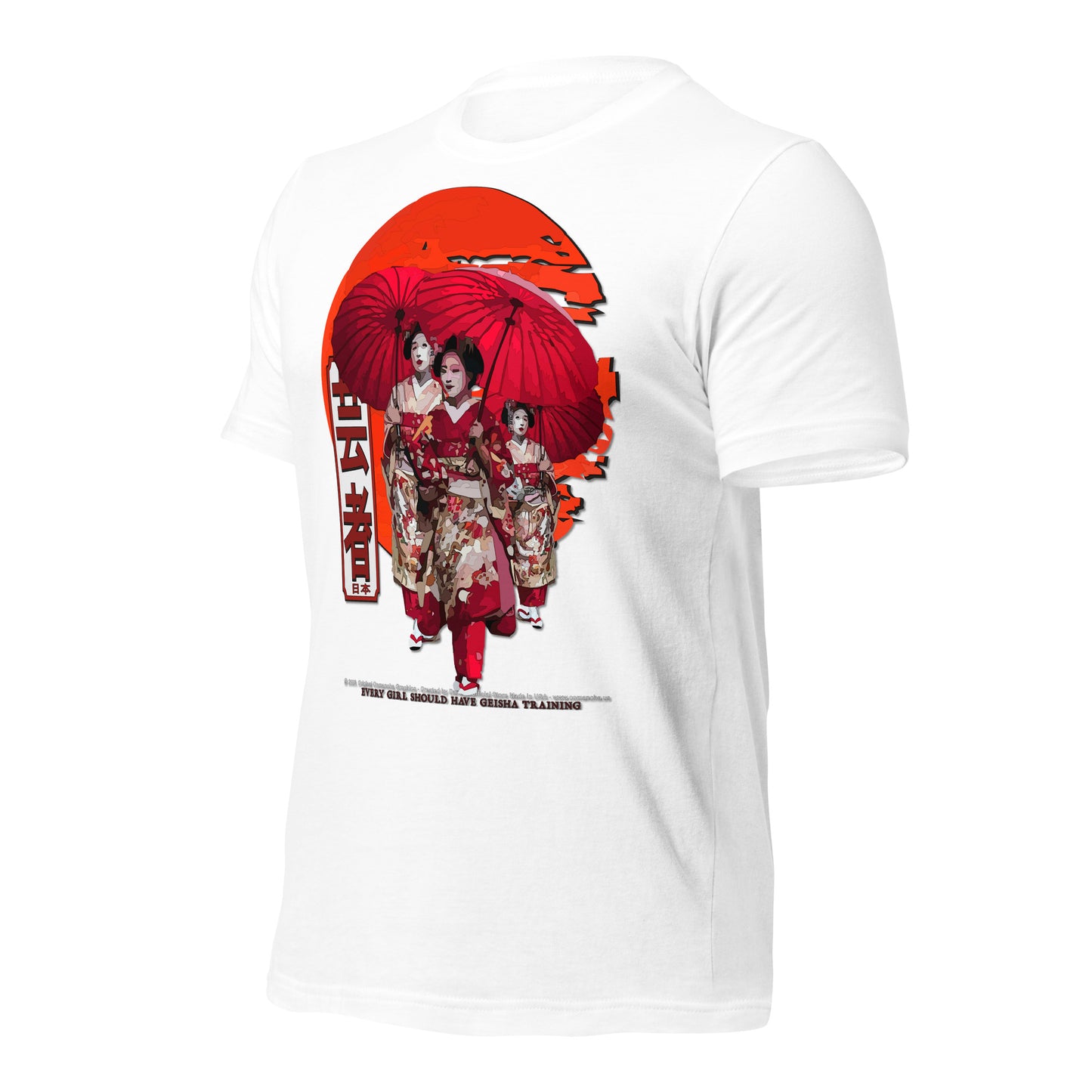 Japanese Geisha t-shirt