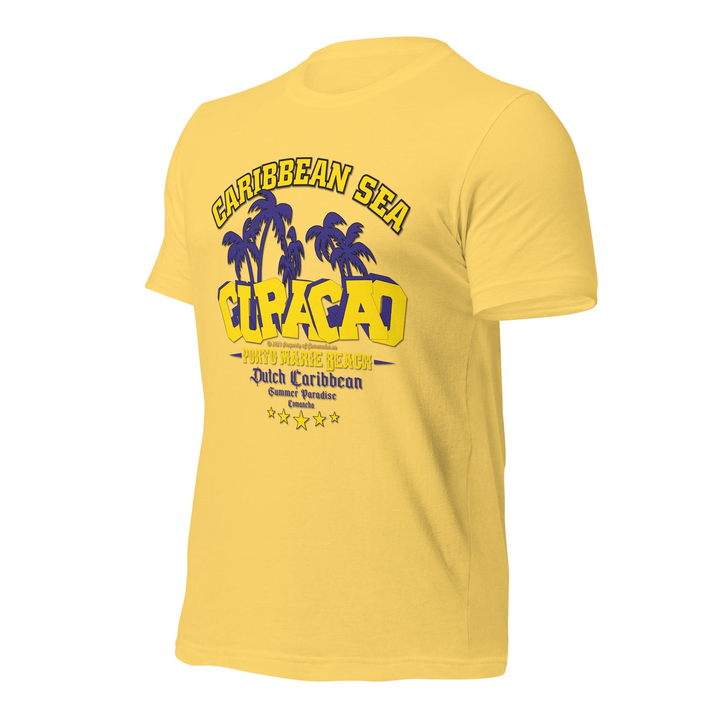 CURACAO tee,CURACAO t-shirt, Comancha Graphics tee,