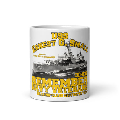 USS Ernest G. Small DD-838 Destroyer mug