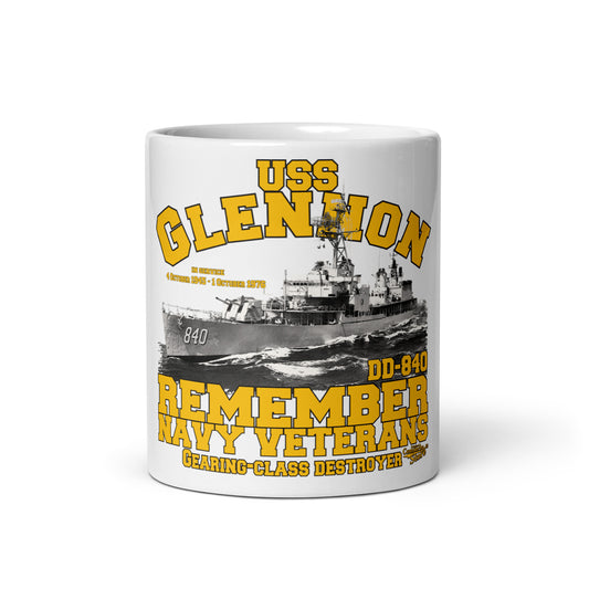 USS Glennon DD-840 mug