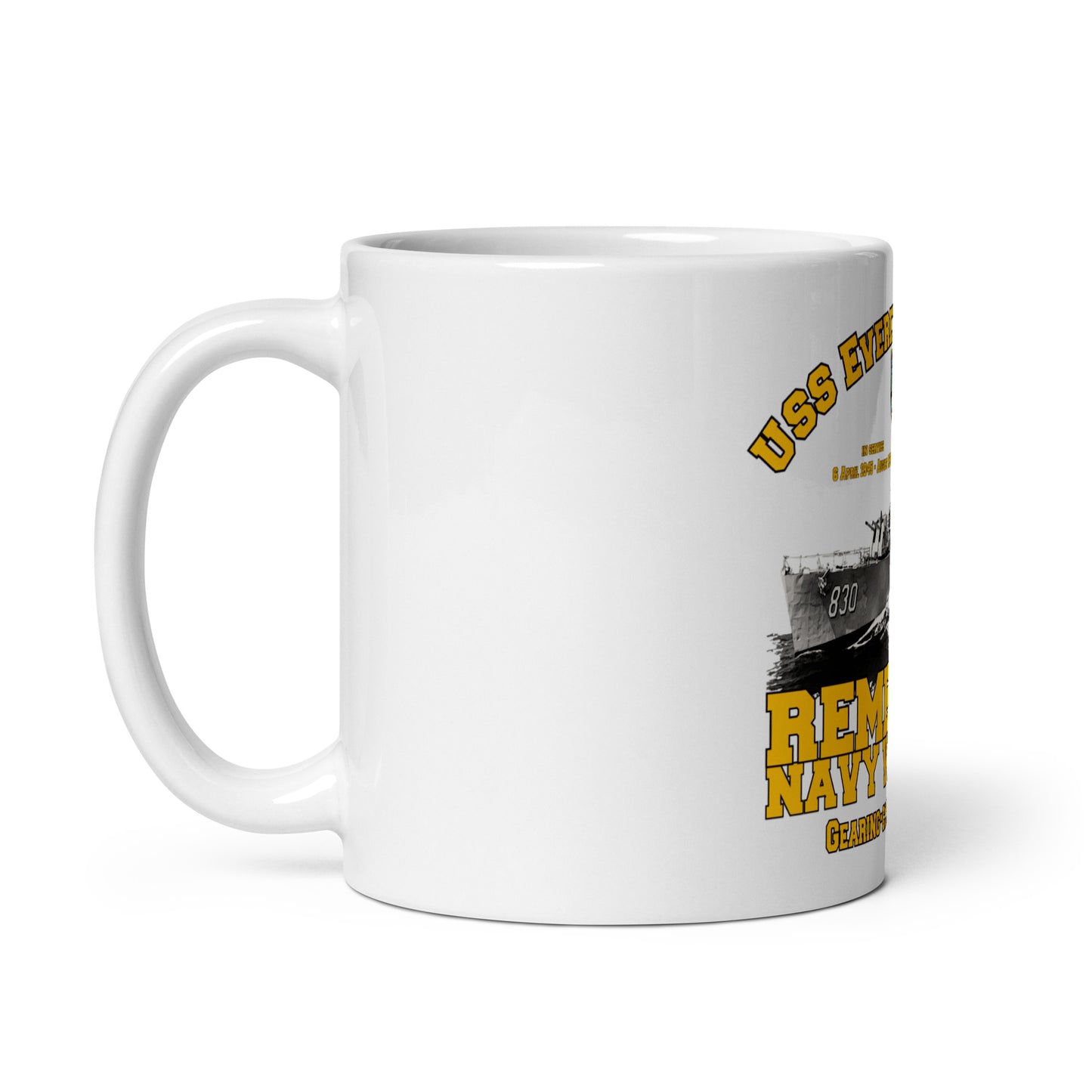 USS Everett F. Larson DD-830 mug