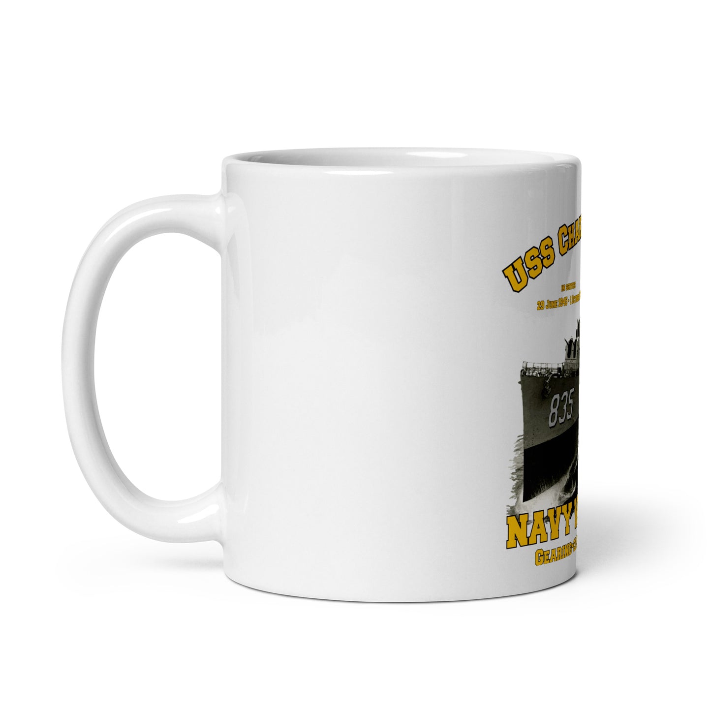 USS Charles P. Cecil DD-835 mug