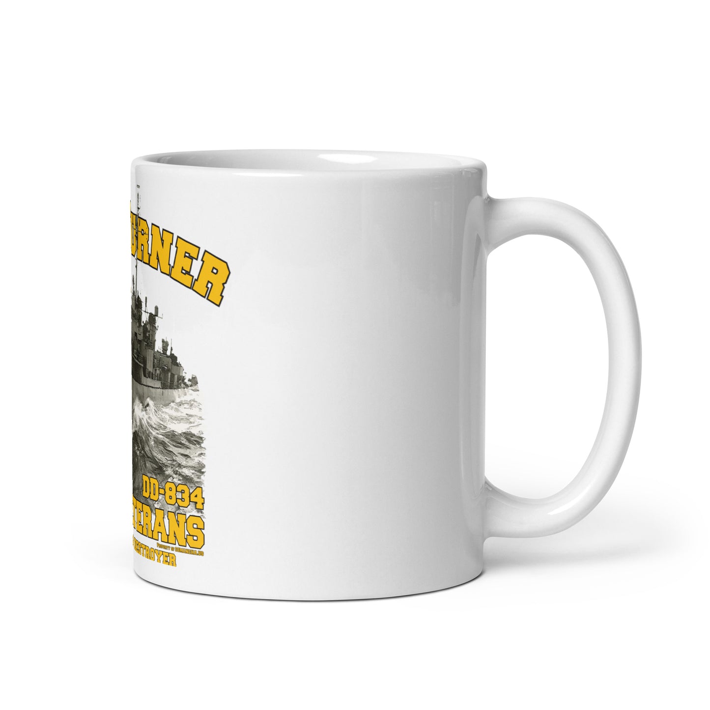 USS Turner DD-834 Destroyer mug