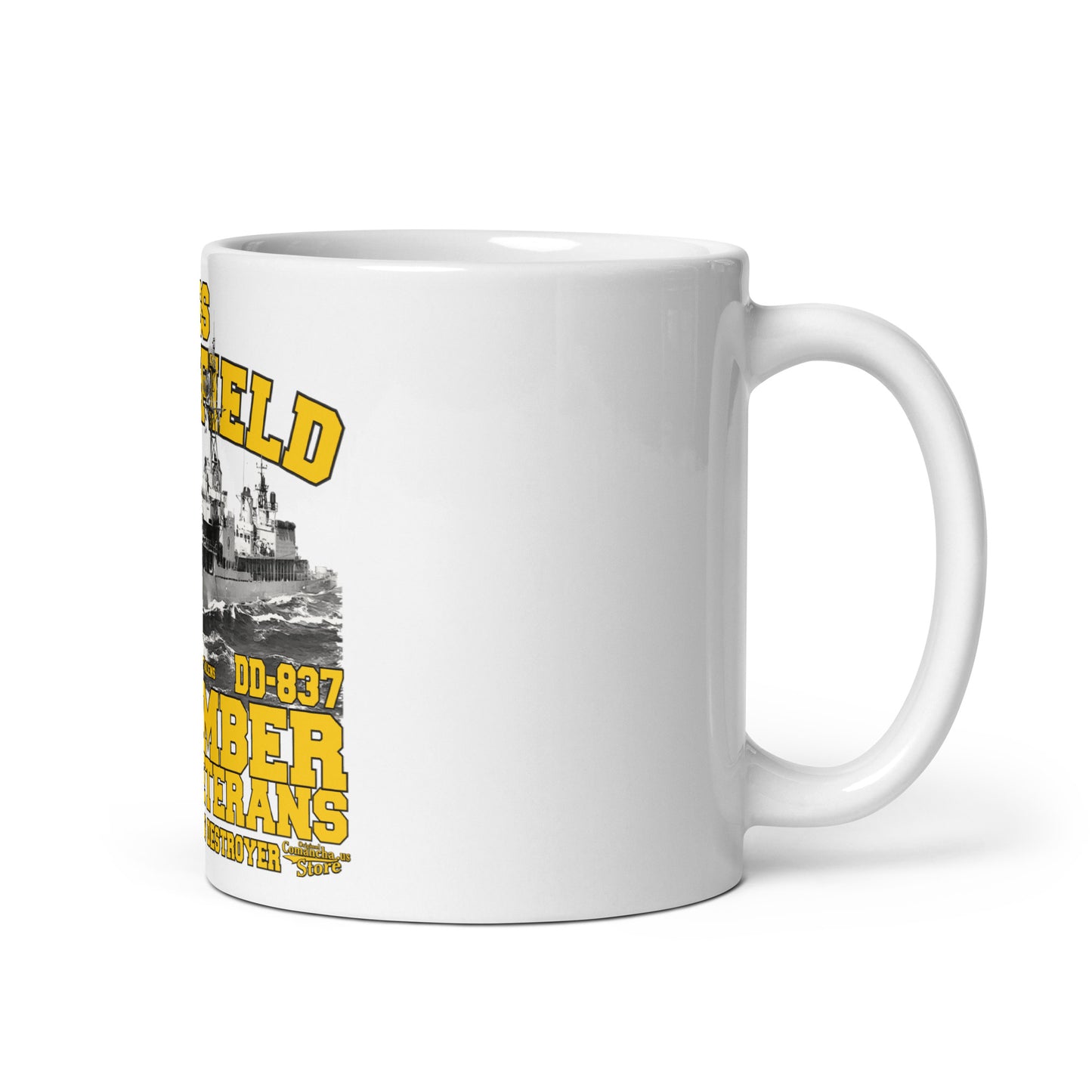 USS Sarsfield DD-837 mug,