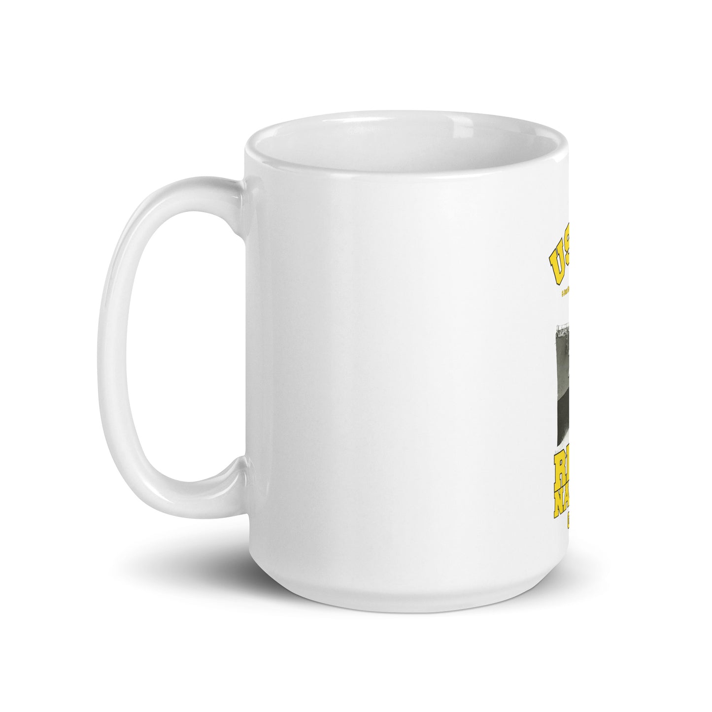 USS McKean DD-784 Destroyer White mug