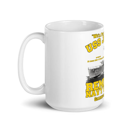 USS Johnston DD-821 mug