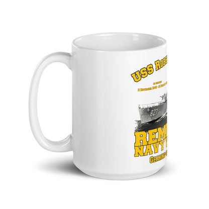 USS Robert A. Owens DD-827 Destroyer mug,