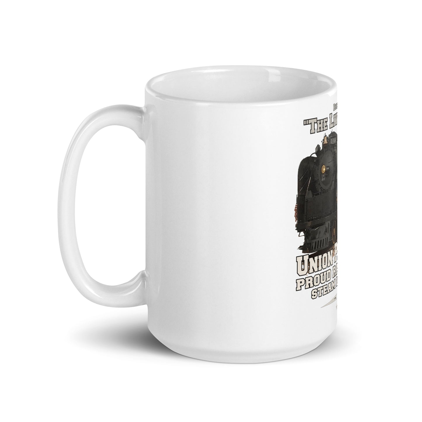 UP 844 Steam Locomotive mug,